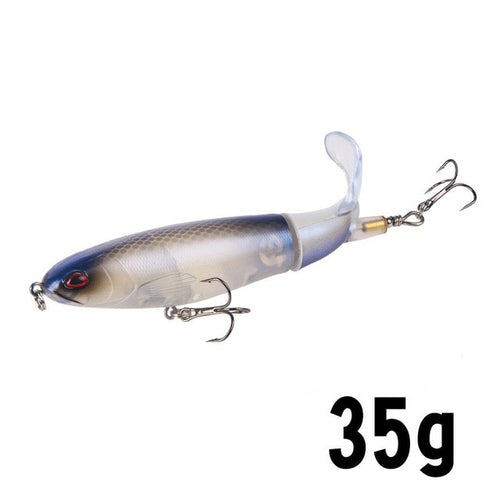 1 Pcs 10cm/14cm Topwater Fishing Lure Whopper Popper Artificial Bait