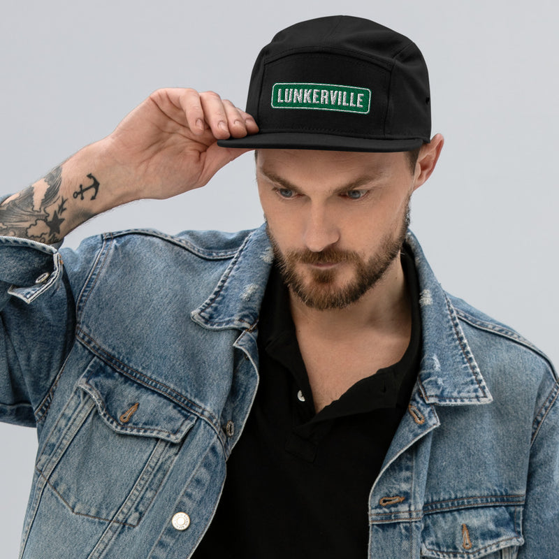 Lunkerville 5 Panel Logo Camper Hat - Cheap Tackle Default Title