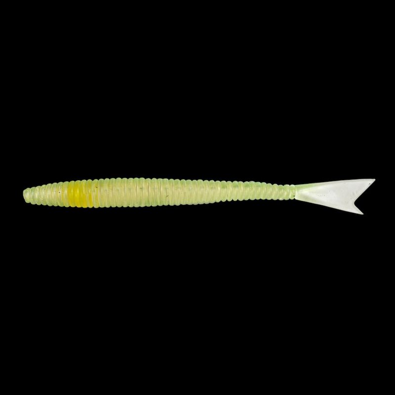Biovext Kolt Fish Tail 3 INCH 5 pack - Cheap Tackle 3" Ayu Chartreuse