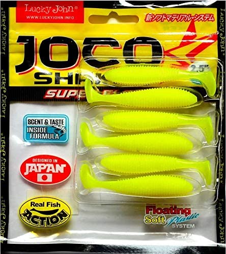 Lucky John 2.5" Joco Shaker 6pack - Cheap Tackle