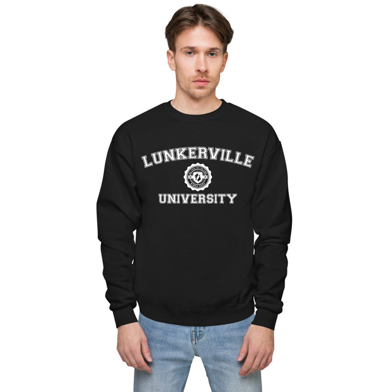 Lunkerville Unisex fleece sweatshirt - Cheap Tackle S