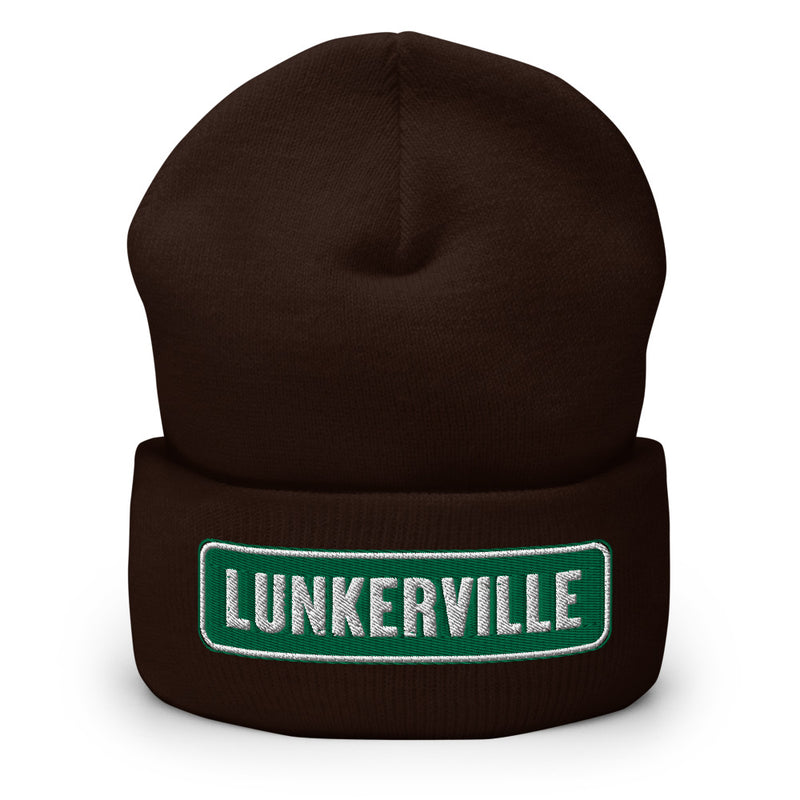 Lunkerville Cuffed Beanie - Cheap Tackle Brown