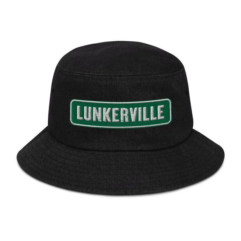 Lunkerville Denim bucket hat - Cheap Tackle Black Denim