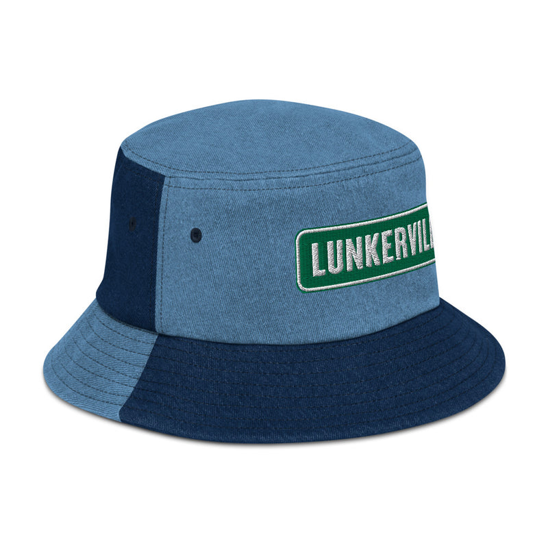 Lunkerville Denim bucket hat - Cheap Tackle