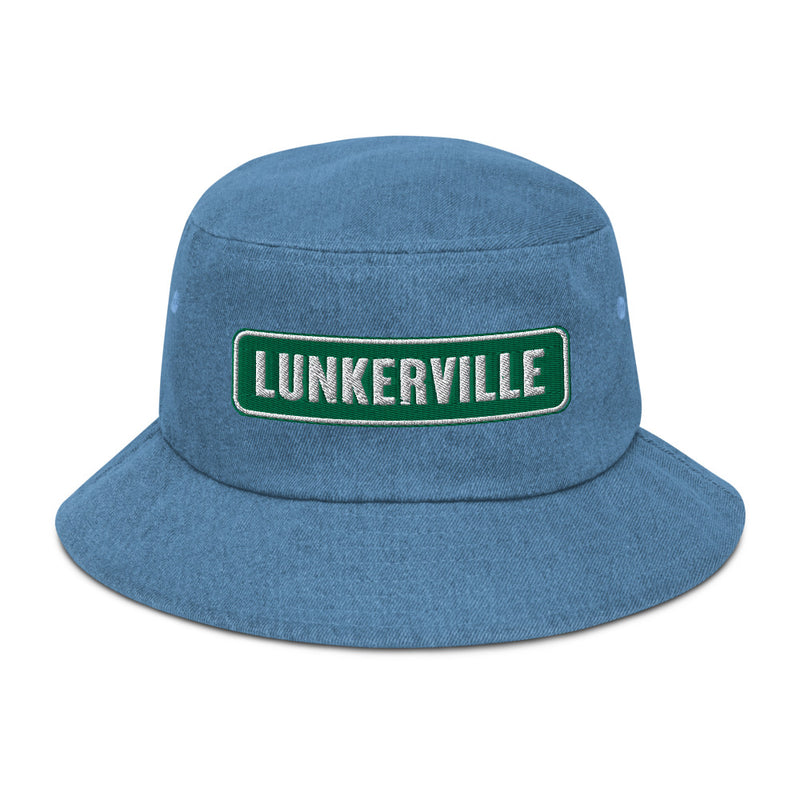 Lunkerville Denim bucket hat - Cheap Tackle Light Denim