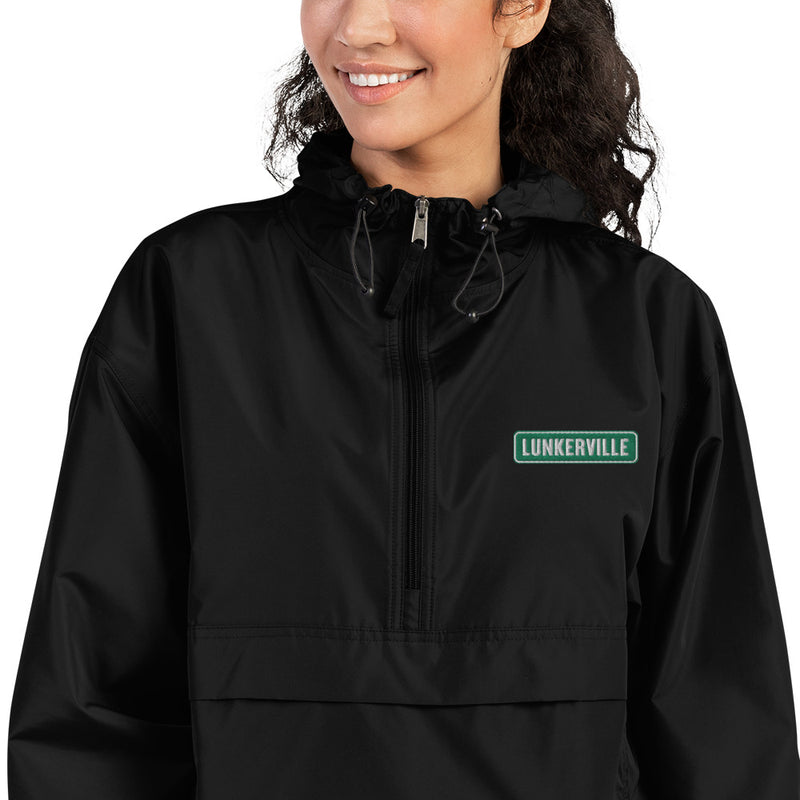 Lunkerville Embroidered Champion Packable Jacket - Cheap Tackle