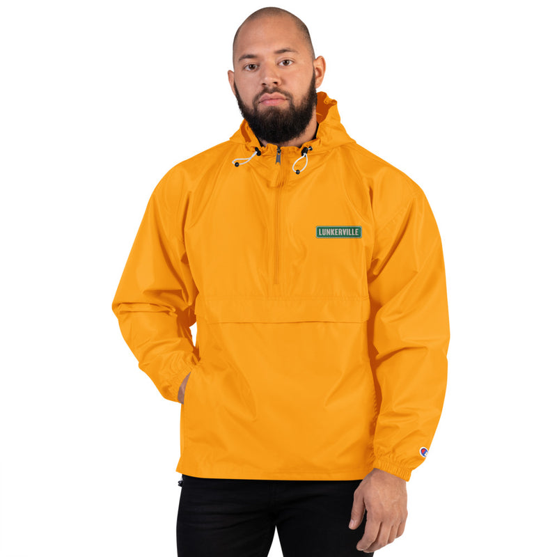 Lunkerville Embroidered Champion Packable Jacket - Cheap Tackle