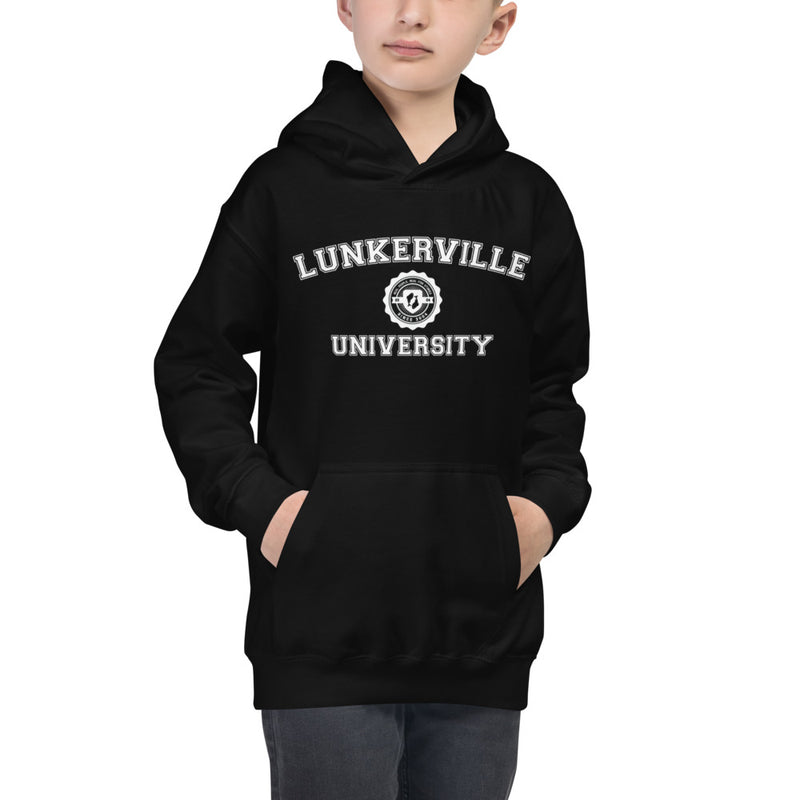 Lunkerville University Kids Hoodie - Cheap Tackle XS