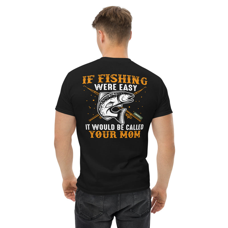 Lunkerville "Your Mom" Men's heavyweight biker tee - Cheap Tackle S